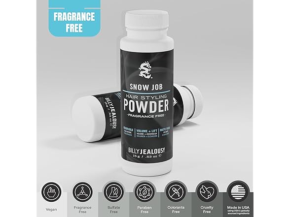 Billy Jealousy Billy Jealousy Snow Job Hair Styling Pow