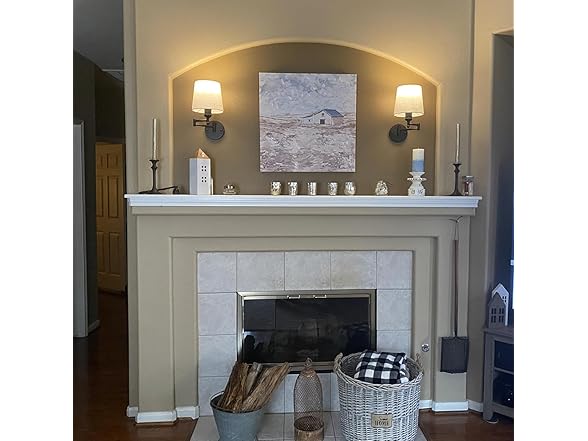 Frideko Swing Arm Rechargeable Wall Sconces Set