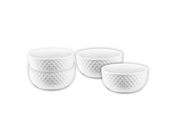 Le Regalo 4 Piece Stoneware Bowl Set