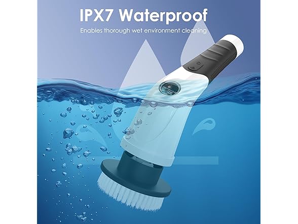 UFOU Cordless Electric Spin Scrubber