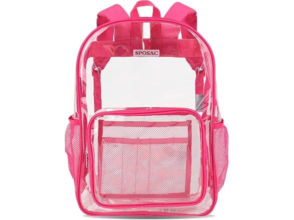 Sposac Medium Clear Backpack