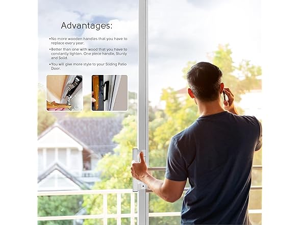 Sliding Glass Door Replacement with Handles on Both Sides
