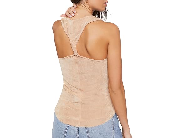 Forever 21 (S) Twisted-Back Tank Safari Top