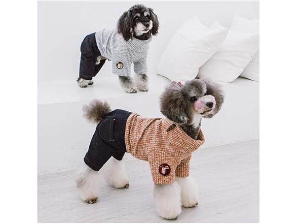 Pet Life ® Vogue Dog Sweater Outfit