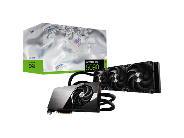 MSI GeForce RTX 5090 32G SUPRIM LIQUID SOC
