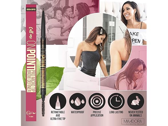Mia Adora MICRO TIP Brow Definer Pencil