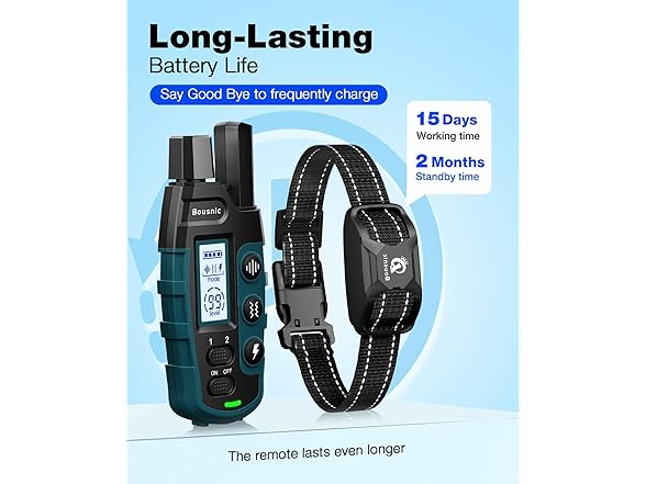 Bousnic B0DK3F7TQG Dog Shock Collar