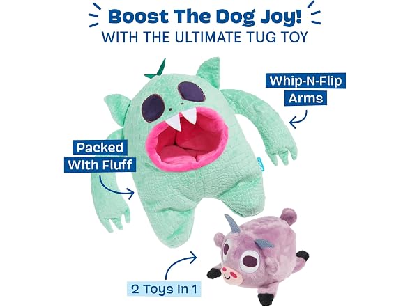 Barkbox Barbara Chupacabara Dog Toy 2 Pk