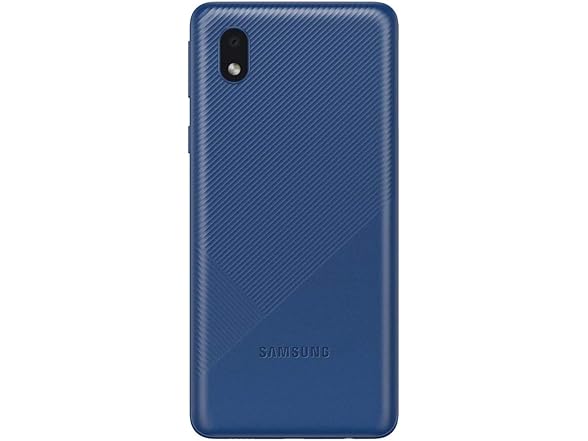 Samsung Galaxy A01 Core A013M/DS, US & Global 4G LTE, International Version (No US Warranty), 16GB, 1GB RAM, Blue - GSM Unlocked (Open Box)