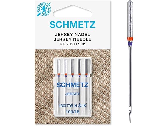 Schmetz Jersey Ball Point Needles 25-Pack