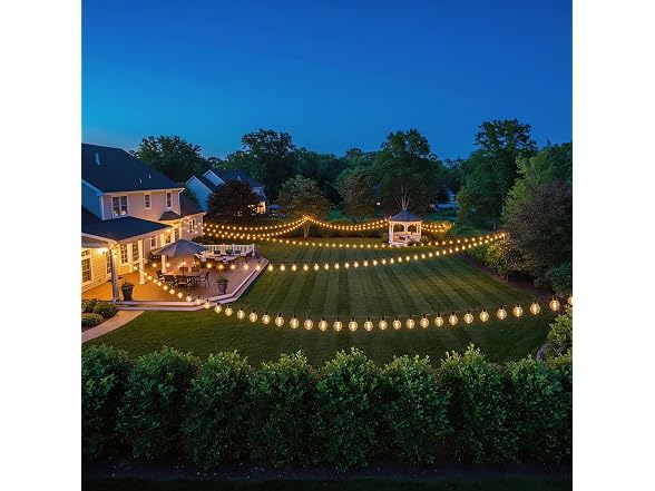 RTTY 300FT Outdoor String Lights G40