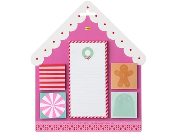 Jingle Sticky Notes 5pk