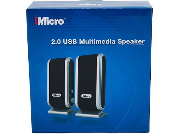 iMicro IMD168B 2.0 Channel Stereo Speaker