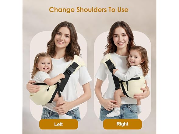 MISSWISDOM Sling Baby Hip Carrier 8-40lb