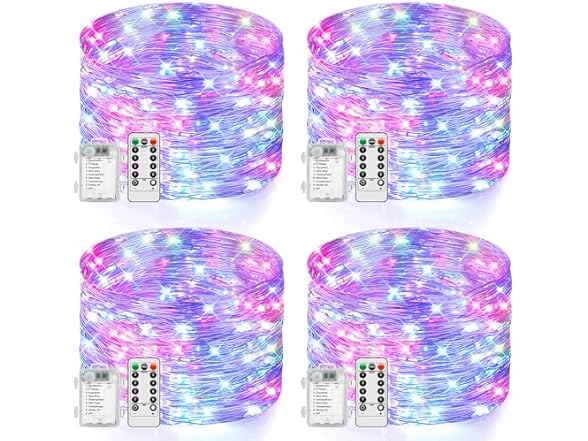 Multicolor- 132FT(33FT*4)