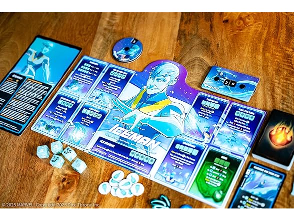 USAOPOLY Marvel X-Men Dice Throne Box 1, 4 Hero Box