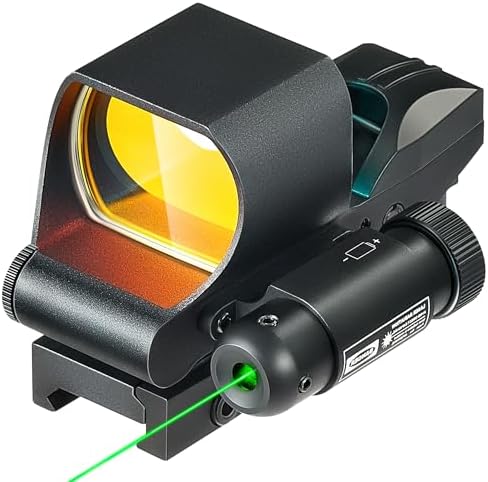 Pinty BC2086225070040 red dot sight with green laser