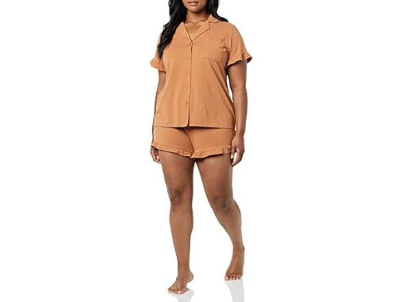 Amazon Essentials Women Cotton Modal Short Set