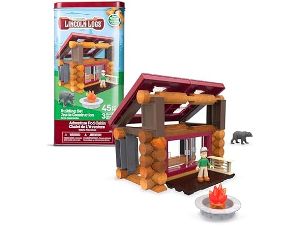Lincoln Logs Adventure Pod Cabin