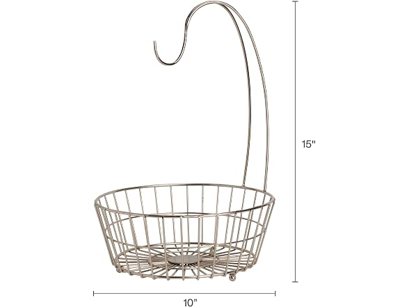 Gourmet Basics by Mikasa Geneva Countertop Fruit Basket