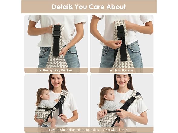 Shiaon Patterned Sling Baby Hip Holder