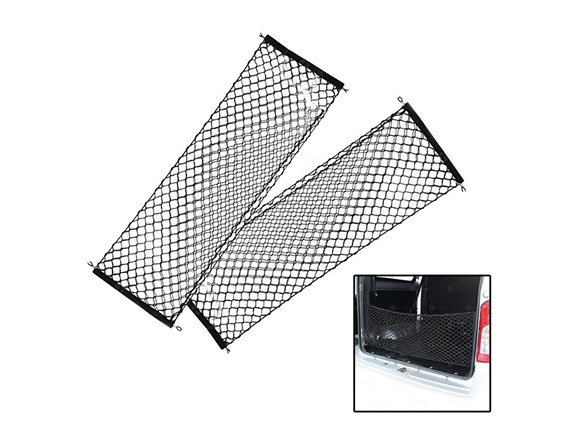 Zone Tech Large Pocket Mesh Storage Net, 2Pk