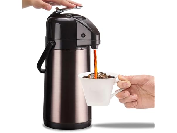 $24.99, Was $39.99, 37% Off! Coffee Carafe with Double Pump dealfomo