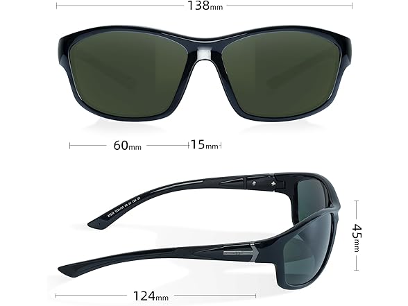 B.N.U.S Corning Glass Lens Sunglasses | Polarized