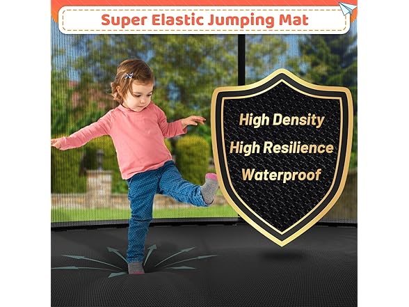 Zevemomo Outdoor Trampoline 12FT