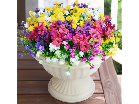 ArtBloom 20 Bundles Artificial Flowers