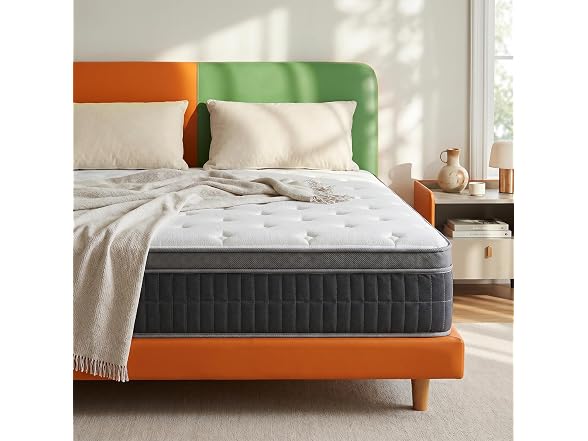 UNZIPE 14 Inch Full Memory Foam Mattress, Medium Firm