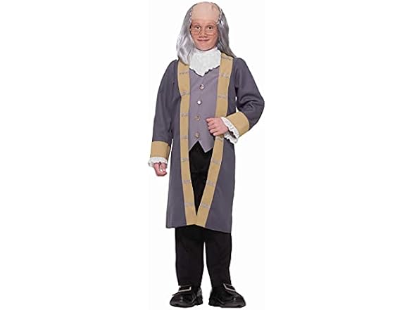 Rubies Benjamin Franklin Costume for Kids (M)