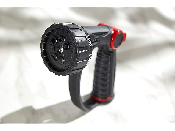 Orbit 58993 7-Pattern Watering Nozzle with Thumb Control, Black