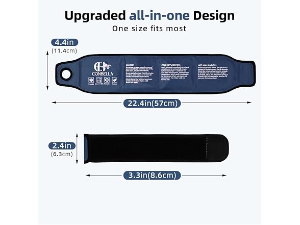 CONBELLA B0GQGDZKFD Wrist Ice Pack Wrap