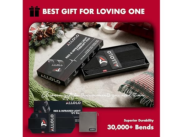 ALLOLO 112 LEDs Red Light Therapy Pad