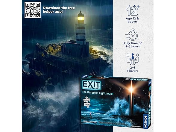 EXIT: The Deserted Lighthouse (With Jigsaw Puzzle)
