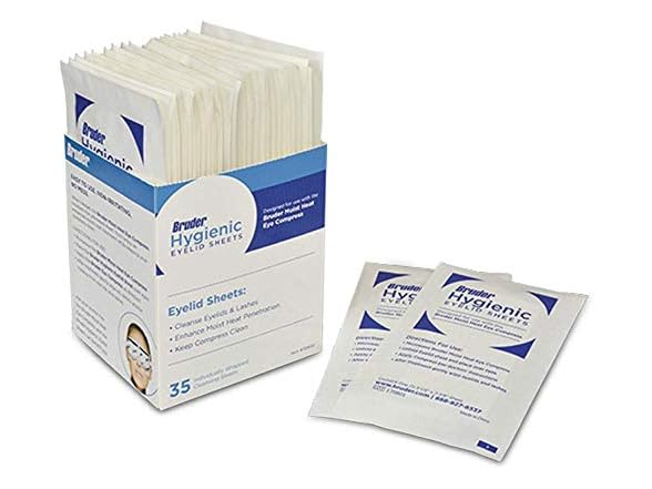 Bruder Hygienic Eyelid Micro Fine Sheets 35 Count