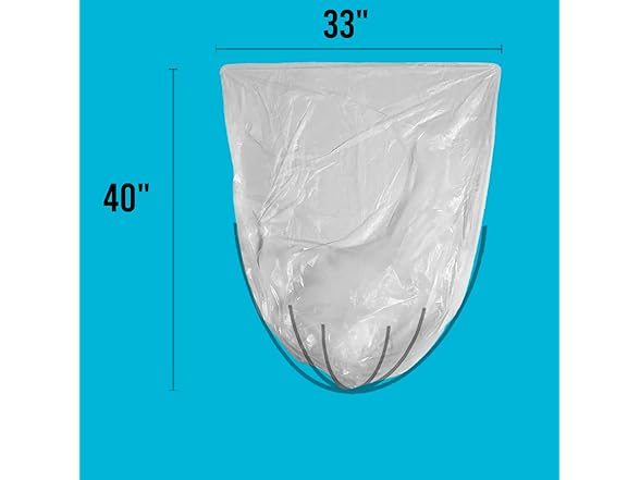 BEIDOU-PAC 33 Gallon Trash Bags,