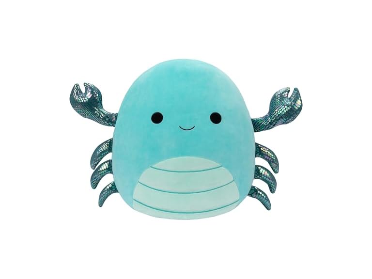 Squishmallows Original 16-Inch Carpio Teal Scorpion
