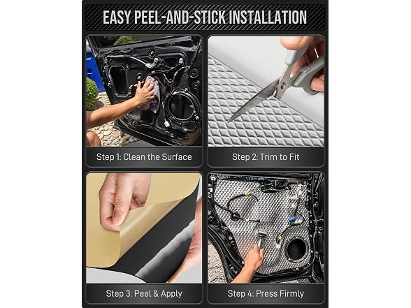 GOSCHE Car Sound Deadening Mat 10sqft