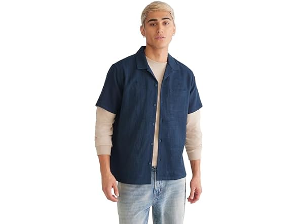 AEROPOSTALE Men (Med) Textured Shirt