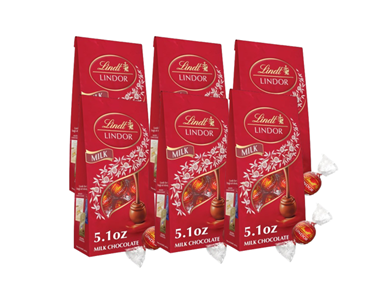 $12.99, Was $22.17, 41% Off! Lindt Lindor Milk Choc Truffles 5.1oz 6p dealfomo