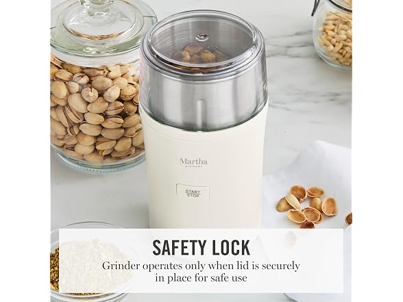 Martha Stewart Electric Coffee & Spice Grinder Cream