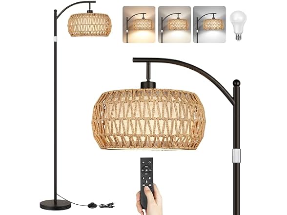 ROTTOGOON Boho Floor Lamp
