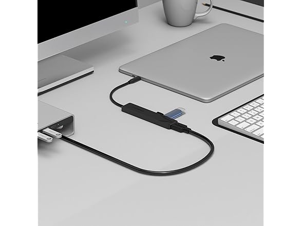 SABRENT USB-C Hub 4K@60Hz HDMI 100W PD