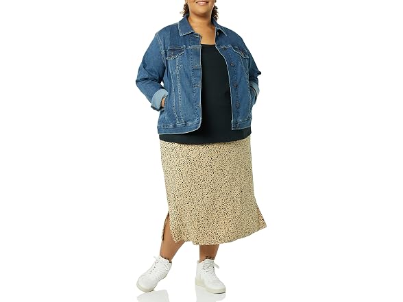 Amazon Essentials Women (5X) Pull Knit Midi Skirt