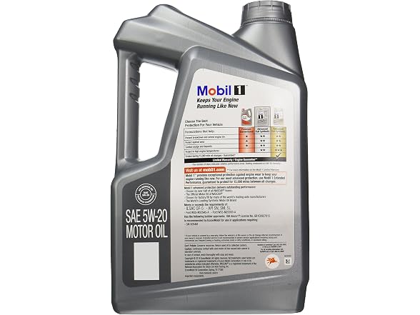 Mobil 5QT 5W20 Syn Oil