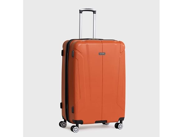 Derby Spinner Travel Upright Luggage, Mandarin, 28-Inch Checked