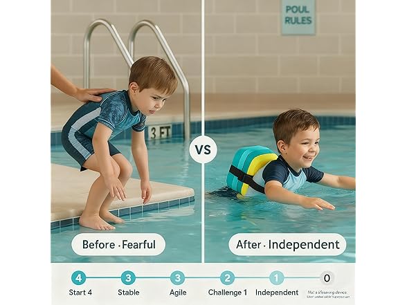 Swim Belt Kids Back Float Water Bubble