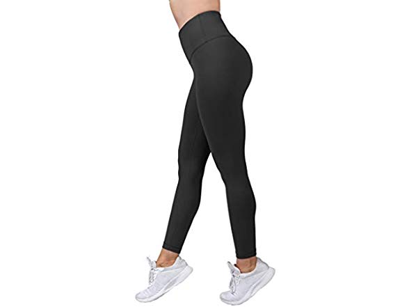 90 Degree By Reflex High Waist Power Flex Yoga Capris BLUE